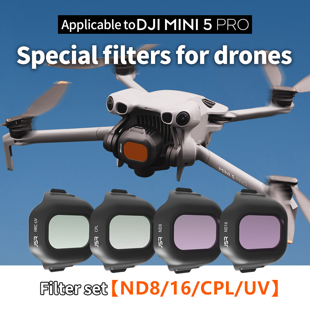 Drone Ndvi - DJI Mini 5 Pro用フィルター UV CPL