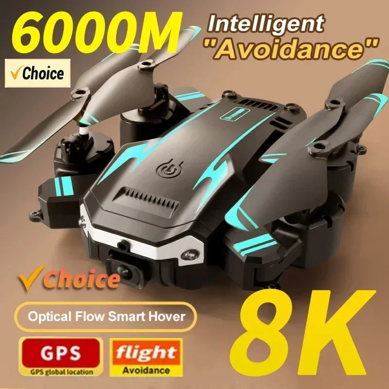 Drone Cinematic - G6 Pro 8Kデュアルカメラドローン、5G GPS 5KM FPV（360度）