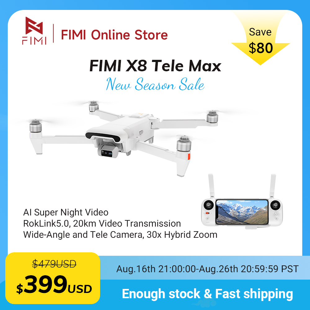 Drone Thermal Imaging - FIMI X8 Tele Max ドローン 4Kプロフェッショナル