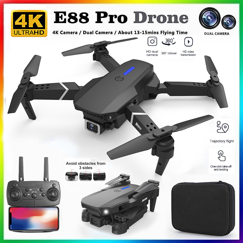 2026年新型 E88 プロ仕様 HD 4K RCドローン  - Drone Multispectral のレビューと価格