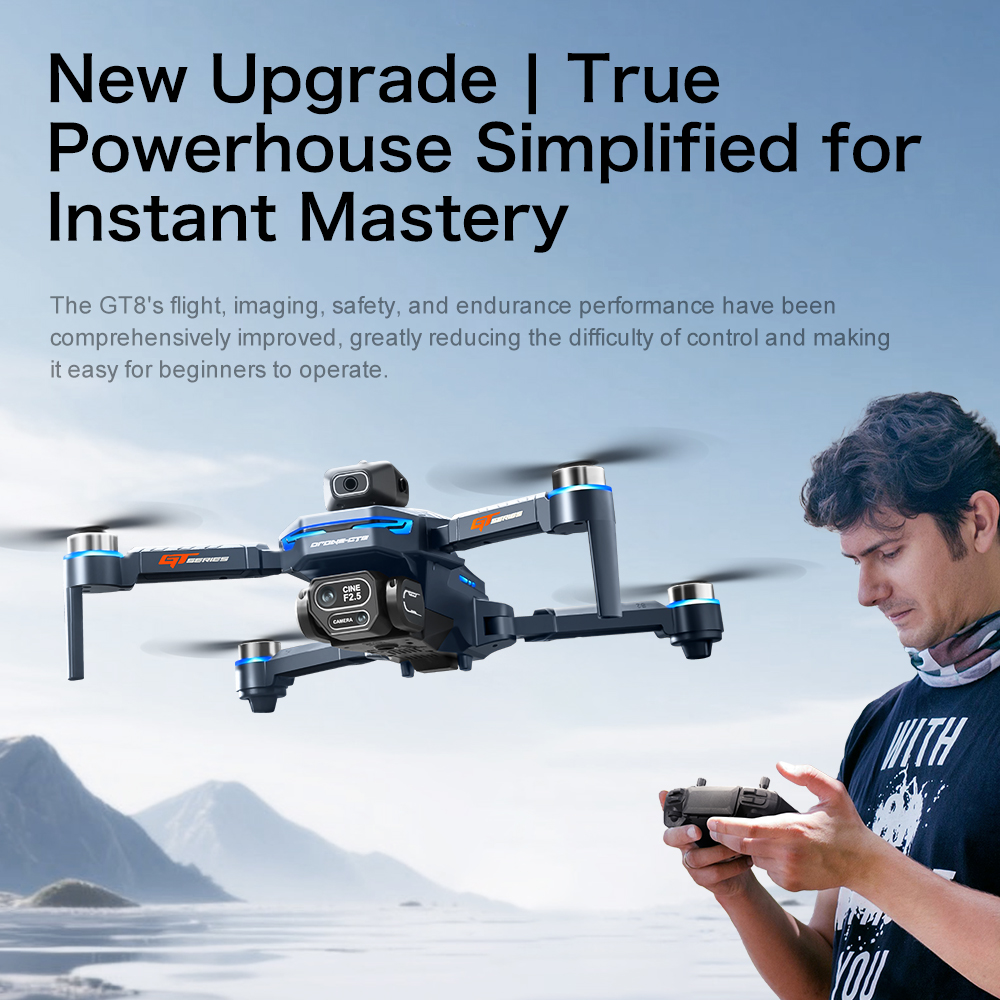 オリジナルGT8ドローン 8Kプロフェッショナルデュアルカメ - Drone Multispectral のレビューと価格