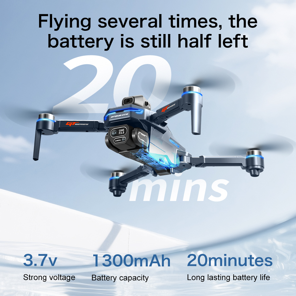 オリジナルGT8ドローン 8Kプロフェッショナルデュアルカメ - Drone Multispectral のレビューと価格