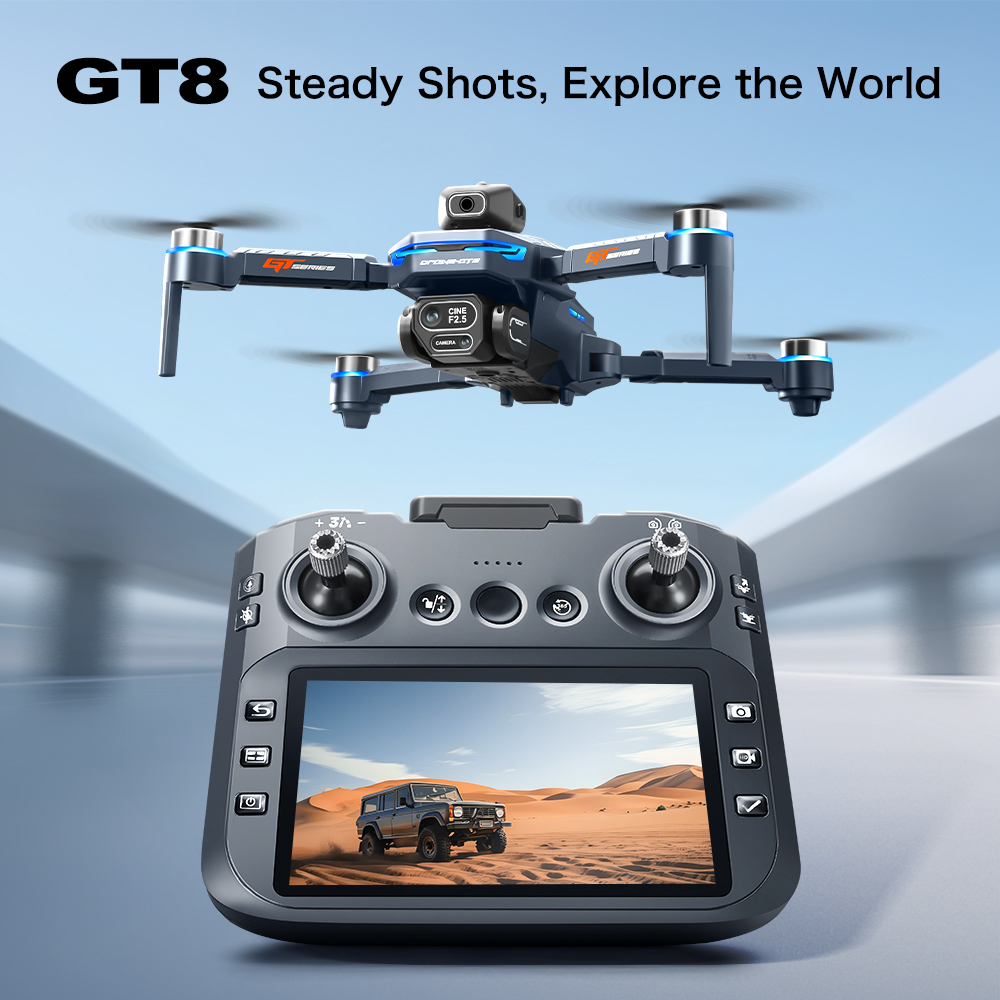 GT8 Max折りたたみ式ドローン 8K HDプロフェッショ - Drone Multispectral のレビューと価格