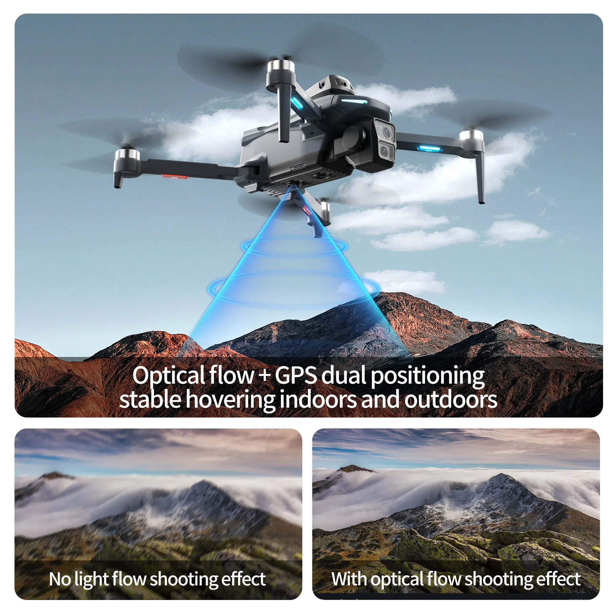 オリジナルXT606 MAX GPSドローン 4Kプロフェッ - Drone Multispectral のレビューと価格