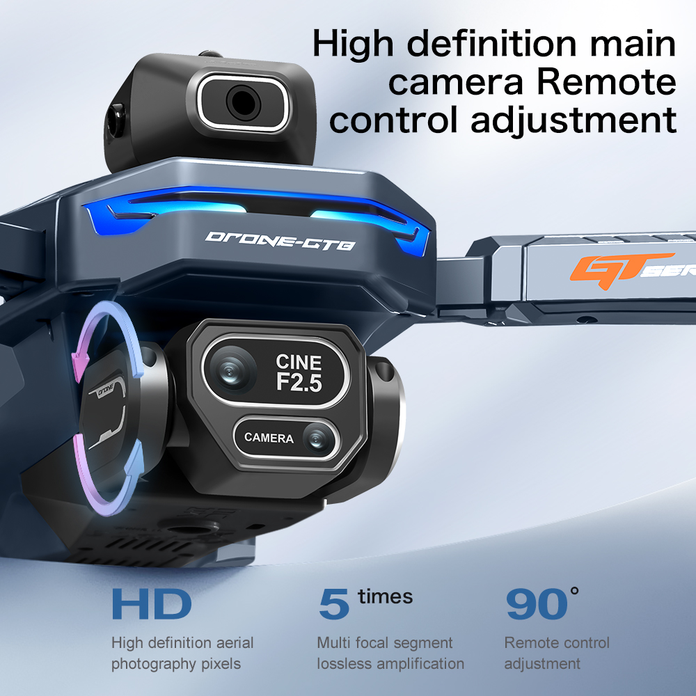NEW GT8 HD RCドローン 4Kプロフェッショナルデ - Drone Multispectral のレビューと価格