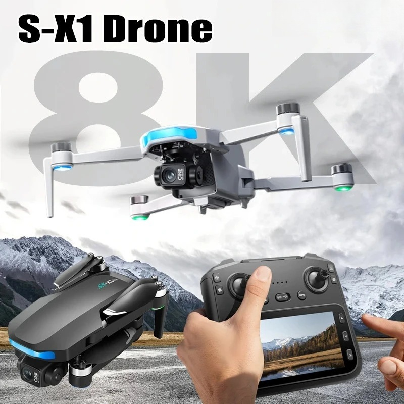 オリジナルS-X1ドローン 8K HD プロフェッショナル  - Drone Multispectral のレビューと価格