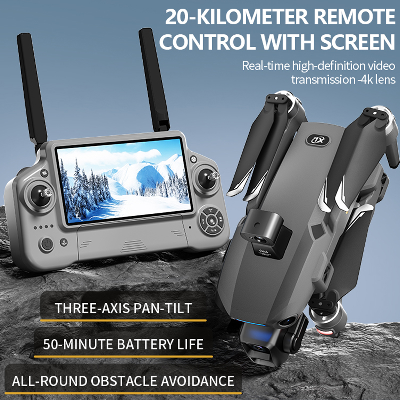 2026年新型8Kデュアルカメラドローン、5.5インチ大型ス - Drone Cinematic のレビューと価格
