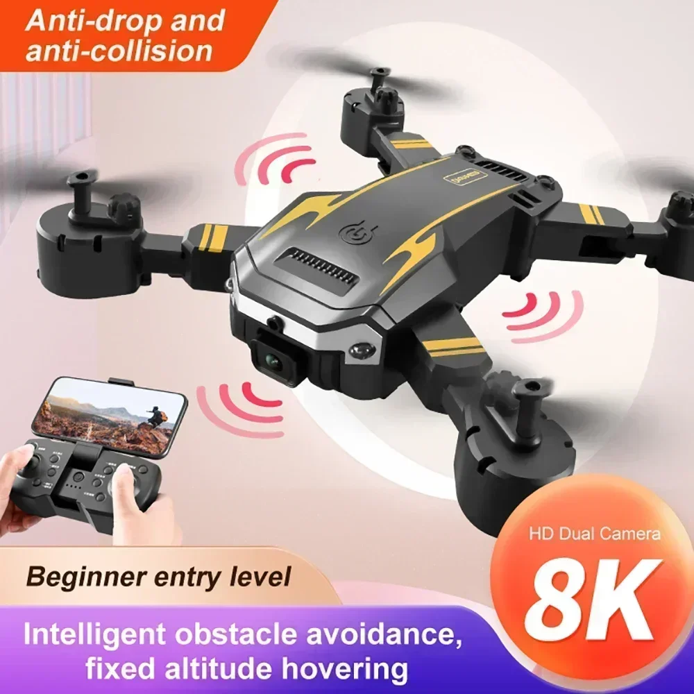 G6 Pro 8Kデュアルカメラドローン、5G GPS 5K - Drone Cinematic のレビューと価格