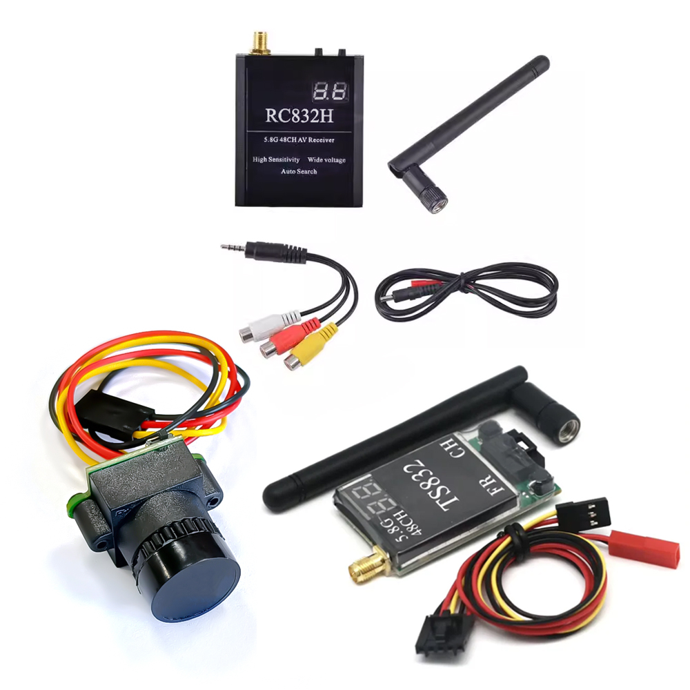 TS832 レシーバー +RC832 +1000TVL カメ - Drone Cinematic のレビューと価格