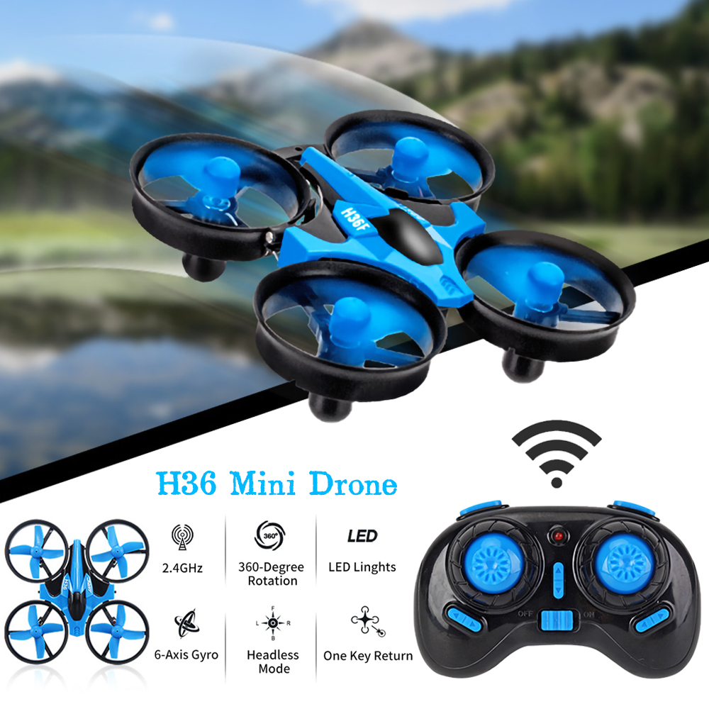 JJRC H36 ミニRCドローン 4ch 6軸ヘッドレスモ - Drone Aerial Photography のレビューと価格