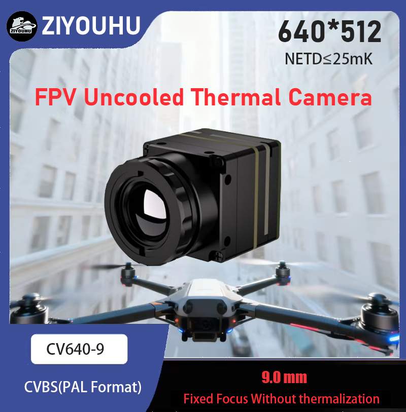 ZIYOUHU 新着 640x512 FPV ドローンサーマ - Drone Thermal Imaging のレビューと価格