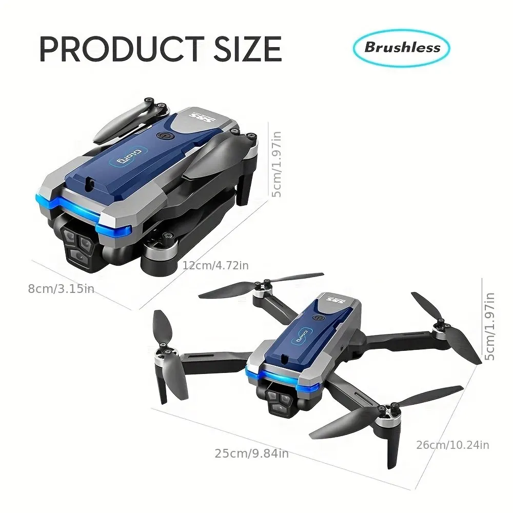 折りたたみ式リモートコントロールドローンRCS8S GPS, - Drone Cinematic のレビューと価格